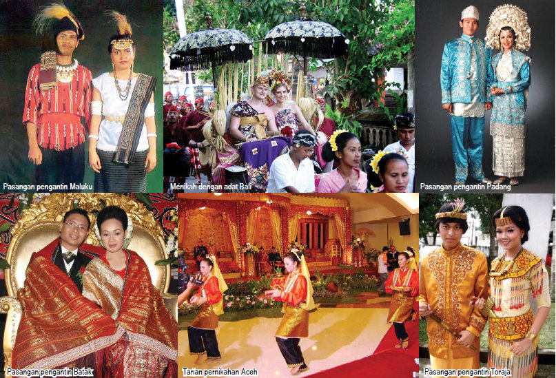 Yang Khas di Pernikahan Adat  Indonesia Kabari News