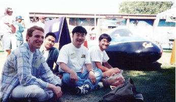 Dengan Calsol, tim balap tenaga surya di Berkeley, 1994
