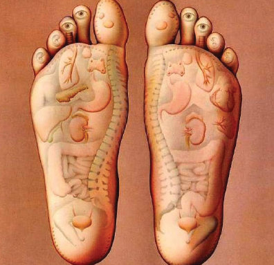 Titik-titik penyakit di kaki
