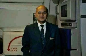 Andrew Nari, kepala kabin Pesawat Malaysia