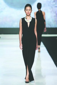 Auguste Soesastro kraton black dress