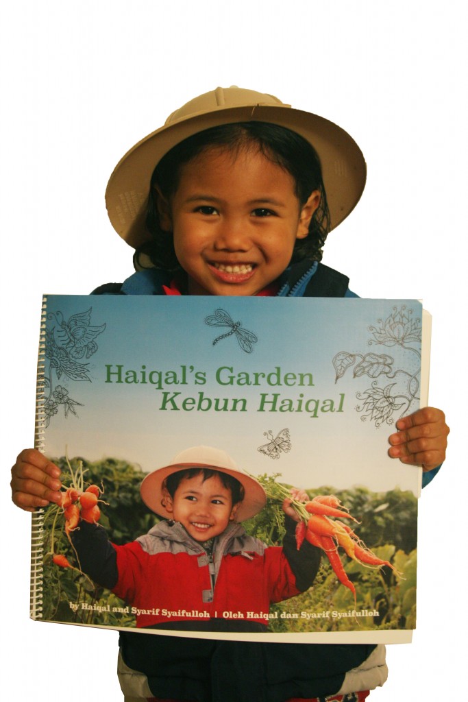 Acara launching buku haiqal garden