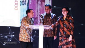 Jokowi, peresmian peredaran uang baru