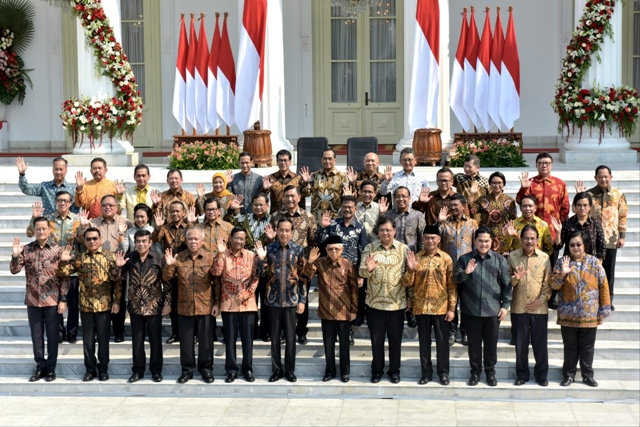 Daftar Lengkap  Susunan  Kabinet  Indonesia  Maju  Kabari News